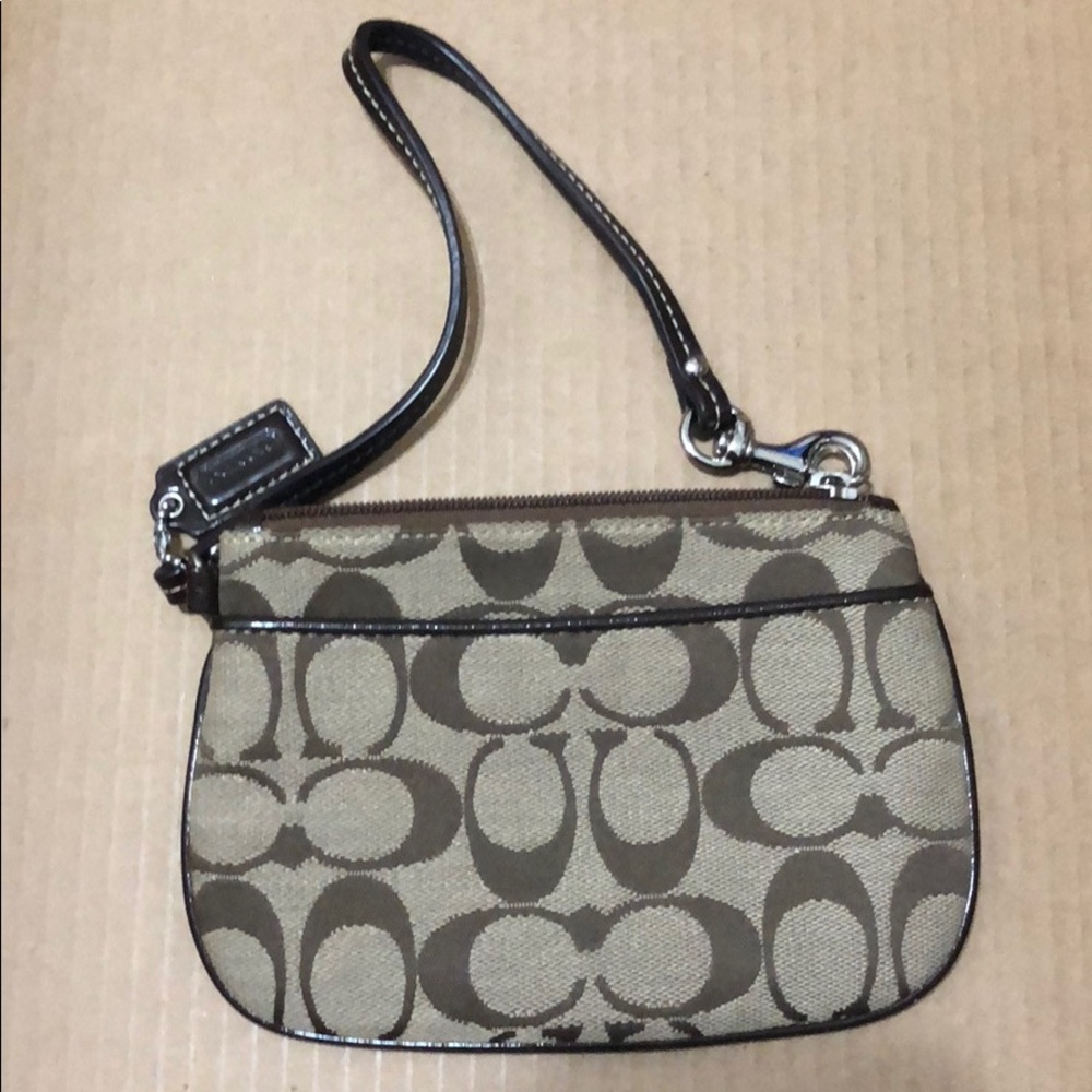 Coach wristlet